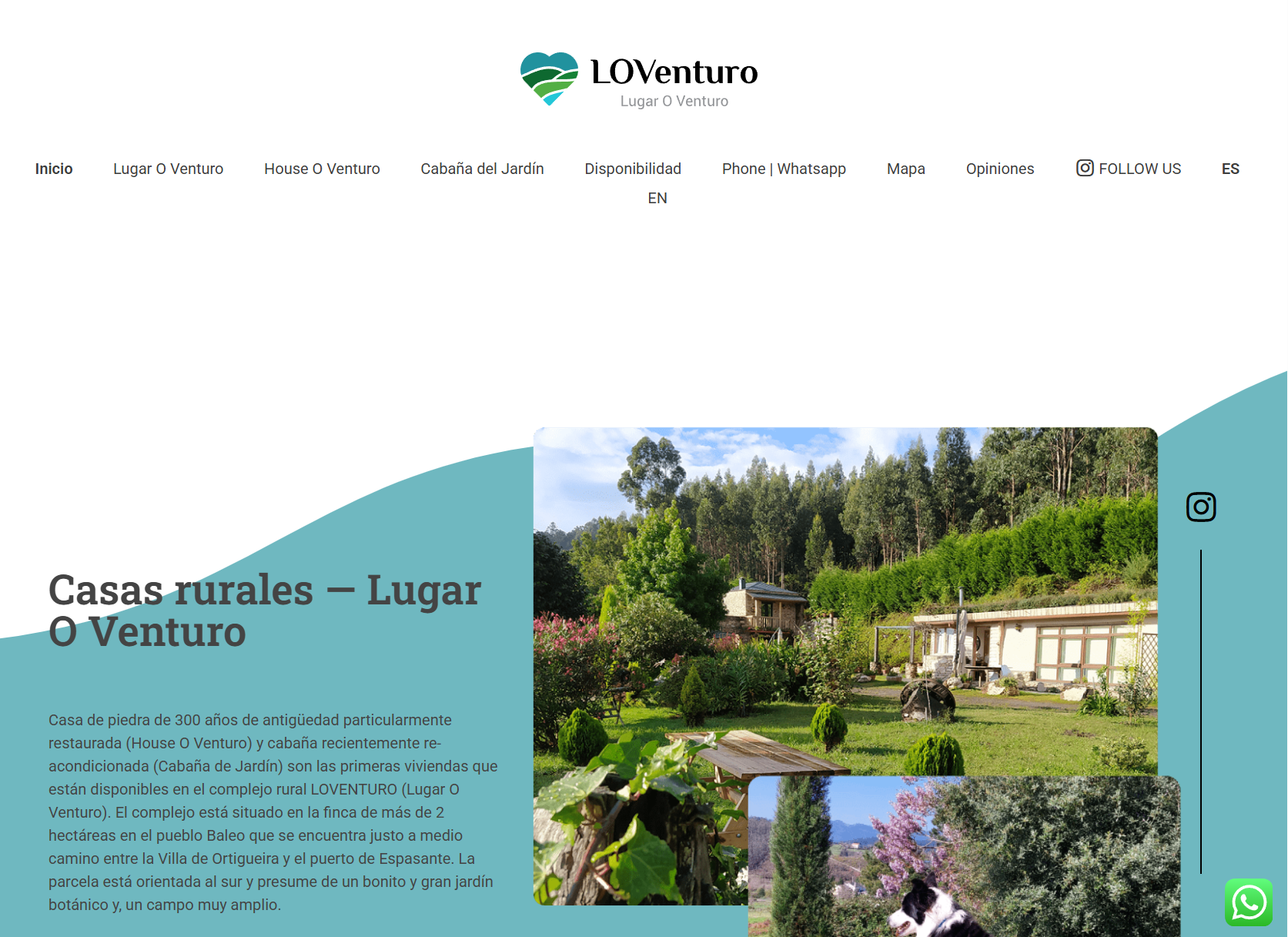 Loventuro — web antigua